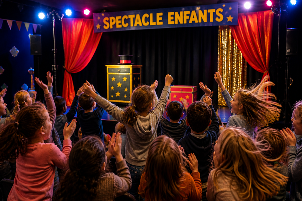spectacle enfant Rennes enfants en folie animation