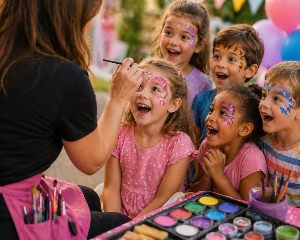 maquilleuse enfant Rennes Bretagne maquillage enfants