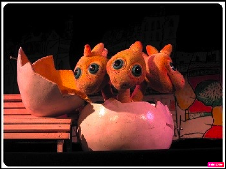 spectacle de marionnettes Organitou