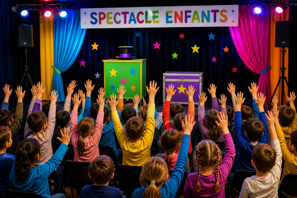 animation enfant Brest spectacle participatif enfants