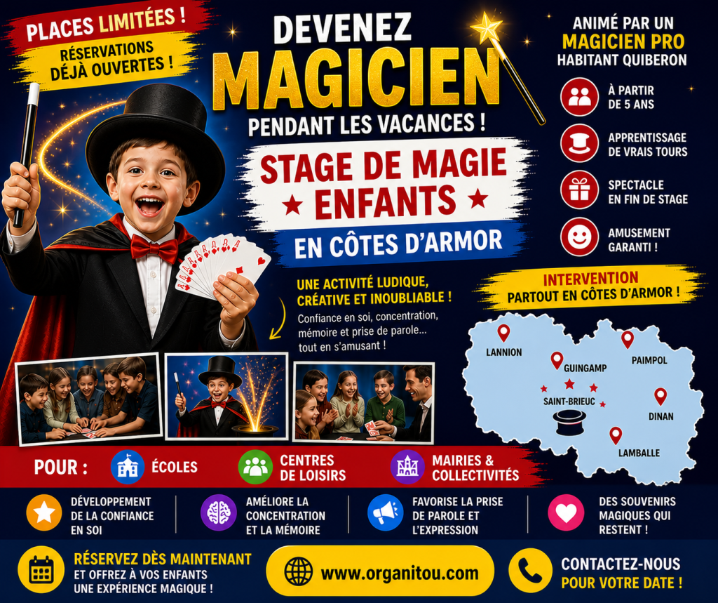 Initiation à la magie en cotes d'armor